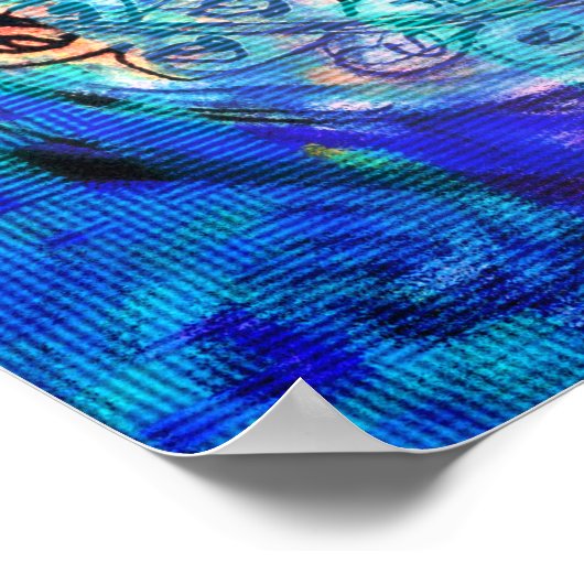 Poster OEil d'un monstre marin (Coin)