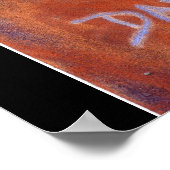 Poster Oeil d'un Thoroughbred (Coin)