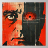 Poster Oeil dystopique (Devant)