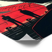 Poster Oeil dystopique observant un homme (Coin)