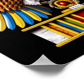 Poster OEil égyptien de Horus (Coin)