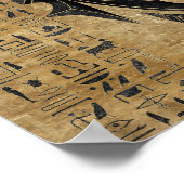 Poster OEil égyptien de Horus - Wadjet (Coin)