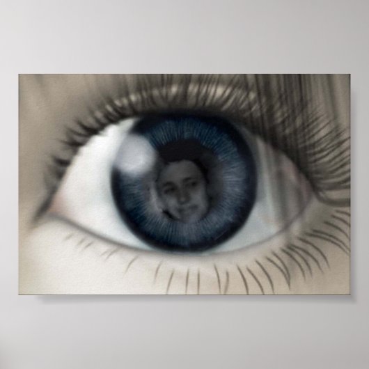 Poster oeil espion (Devant)