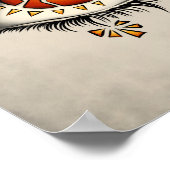 Poster Oeil Étrange De Lava Digital Dark Art (Coin)