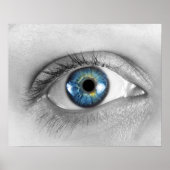 Poster Oeil femme (Devant)