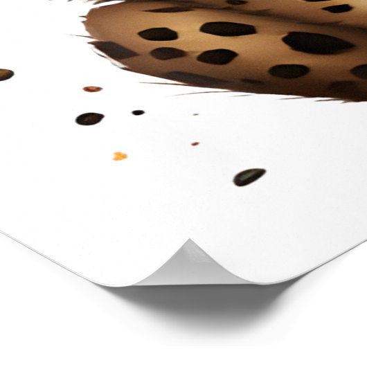 Poster Oeil innocent, Coeur sauvage : Cheetah bébé (Coin)