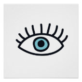 Poster Oeil malin (Devant)