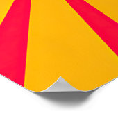 Poster Oeil malin coloré (Coin)