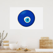 Poster Oeil malin, symbole de protection (Cuisine)