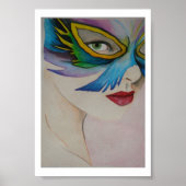 Poster Oeil papillon (Devant)