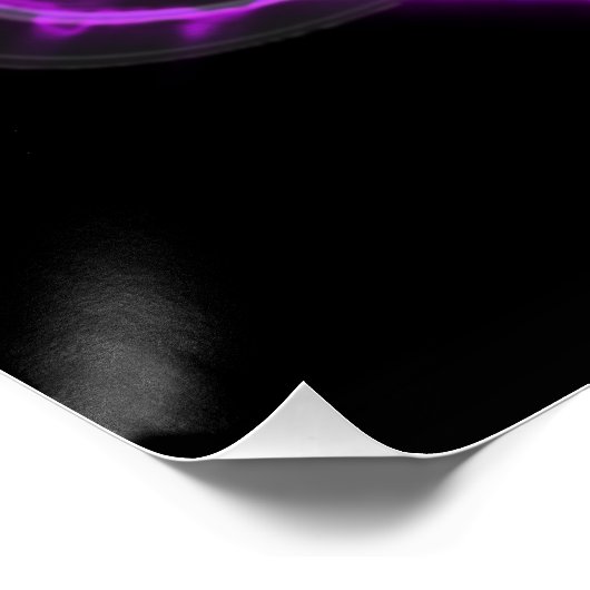 Poster Oeil pourpre de Saturne (Coin)