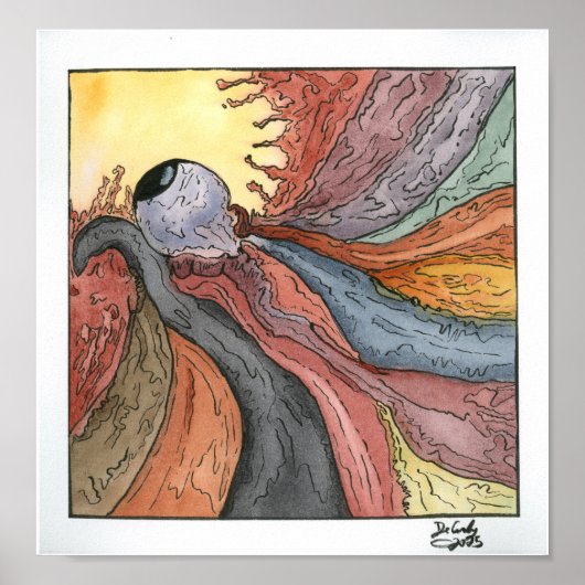 Poster Œil sec (Devant)