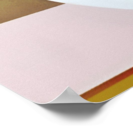 Poster Oeillets roses dans un vase Art moderne (Coin)