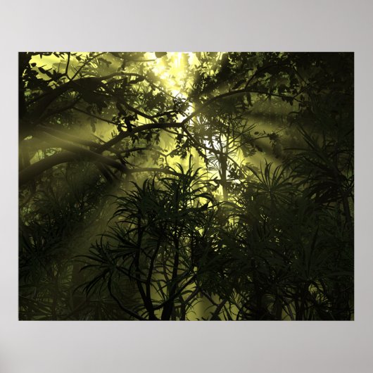 Poster oerwoud Complexing (Voorkant)