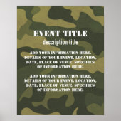 Poster OEuf de camoflet (Devant)