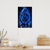 Poster Œuf de dragon Blue Seeker (Cuisine)