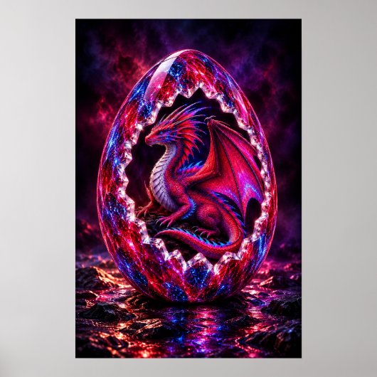 Poster Œuf de dragon Duskfire (Devant)