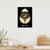 Poster œuf de Pâques décoratif (Cuisine)