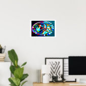 Poster Oeuf décoré (Bureau à domicile)