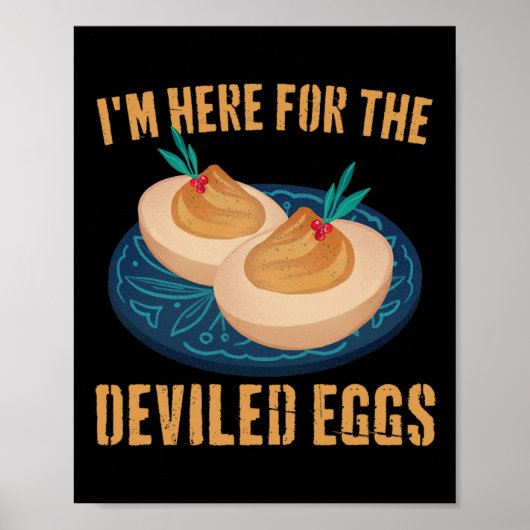 Poster Oeuf Dévasté Thanksgiving nourriture Pilgrim Costu (Devant)