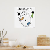 Poster Oeuf Éggstatique-Ecstatique (Cuisine)
