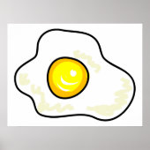 Poster Oeuf frit (Devant)