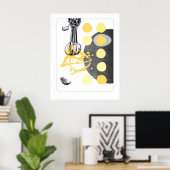 Poster OEufs brouillés (Bureau à domicile)