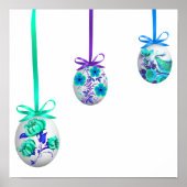 Poster Oeufs d'art populaire (d'inspiration ukrainienne) (Devant)