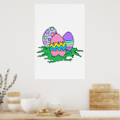 Poster Oeufs de Pâques (Cuisine)