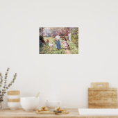 Poster Oeufs de Pâques dans le pays, 1908 (Cuisine)