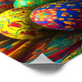 Poster OEufs de Pâques Jésus Religieux (Coin)