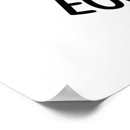 Poster Oeufs exquis Funny Exquis Pun d'Oeuf (Coin)