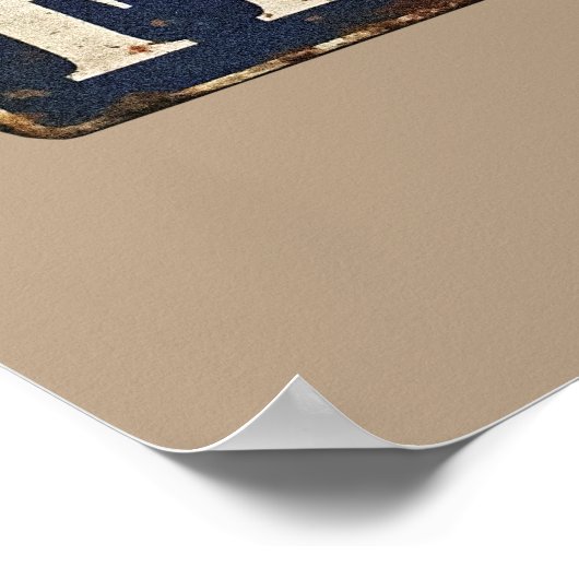 Poster oeufs frais (Coin)