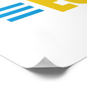 Poster Oeufs frits amusants (Coin)