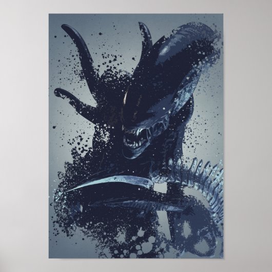 Poster oeuvre Alien de guerrier (Devant)