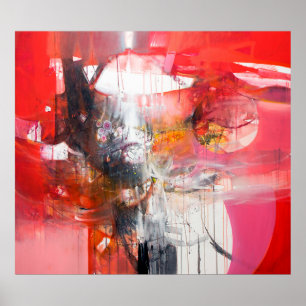 Poster OEuvre contemporaine - peinture, fine, suite