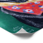 Poster Oeuvre d'anniversaire Black Labrador (Coin)