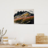 Poster OEuvre d'art alpin (Cuisine)