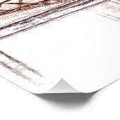 Poster Œuvre d'art atmosphérique Forth Bridge (Coin)