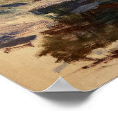 Poster OEuvre d'art Claude Monet - Le Château de Dolceacq (Coin)