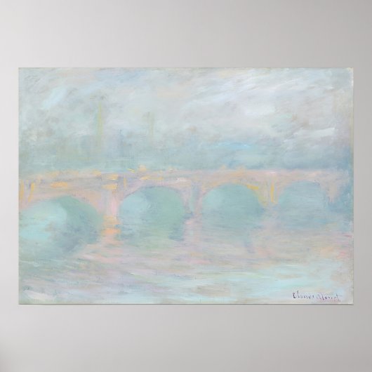 Poster Œuvre d'art de Claude Monet (Devant)