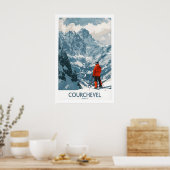Poster Œuvre d'art de Courchevel 1 (Cuisine)