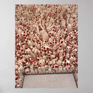 Poster Œuvre d'art de Yayoi Kusama