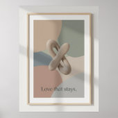 Poster Œuvre d'art murale - Amour éternel (Devant)