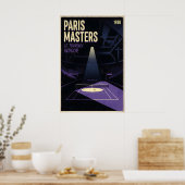 Poster Œuvre d'art murale des Masters de Paris Graphique (Cuisine)