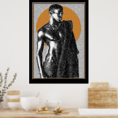 Poster Œuvre d'art murale Force et Identité (Cuisine)