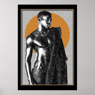 Poster Œuvre d'art murale Force et Identité