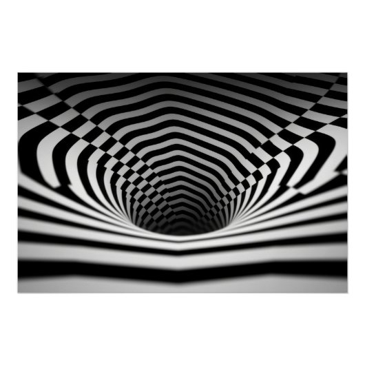 Poster Œuvre d'art optique (Devant)