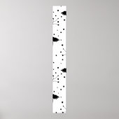 Poster OEuvre d'art, panneau central gris foncé (Devant)