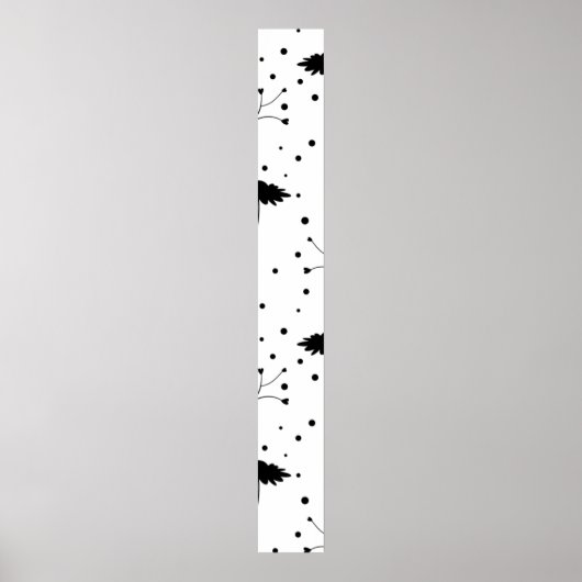 Poster OEuvre d'art, panneau central gris foncé (Devant)